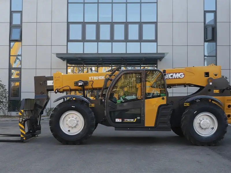Телескопический погрузчик XT8010K: фотография 5